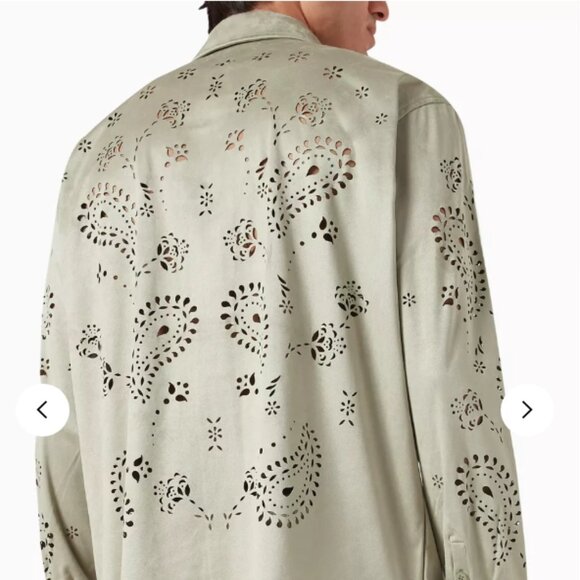 Kith  Follow Isaac Button-down Shirt in Microsuede - Picture 5 of 8